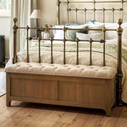 Blanket Box - Camille Limewash Oak - The Cotswold Company - thumbnail 2