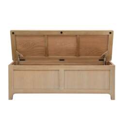 Blanket Box - Camille Limewash Oak - The Cotswold Company - thumbnail 7
