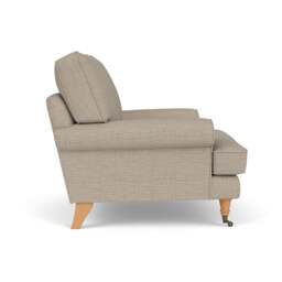 Armchair - Natural - Herringbone Weave - Stewart - The Cotswold Company - thumbnail 3