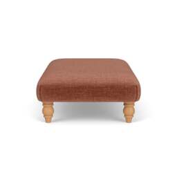 Foot Stool - Cinnamon - Eco Chenille - Clara - The Cotswold Company - thumbnail 3