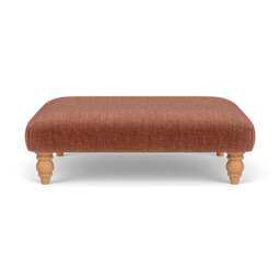 Foot Stool - Cinnamon - Eco Chenille - Clara - The Cotswold Company - thumbnail 2