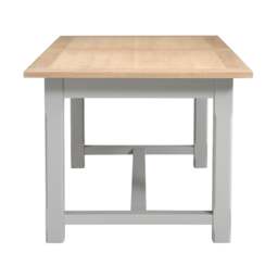 6-10 Seater Dining Table and 6 Dining Chairs - Chester Dove Grey - The Cotswold Company - thumbnail 5