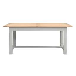 6-10 Seater Dining Table and 6 Dining Chairs - Chester Dove Grey - The Cotswold Company - thumbnail 2