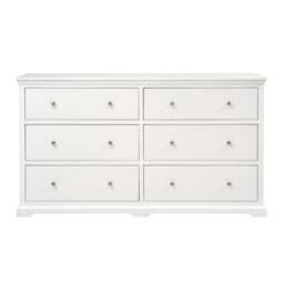 6 Drawer Large Chest - Fairford Soft White - The Cotswold Company - thumbnail 2