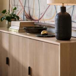 Oakridge Blonde Oak Large Sideboard - The Cotswold Company - thumbnail 2