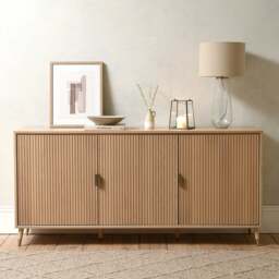 Oakridge Blonde Oak Large Sideboard - The Cotswold Company - thumbnail 3