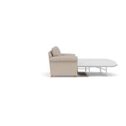 Sofa Bed 3 Seater - Natural - Luxury Italian Linen - Hurley - The Cotswold Company - thumbnail 3