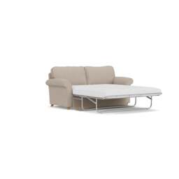 Sofa Bed 3 Seater - Natural - Luxury Italian Linen - Hurley - The Cotswold Company