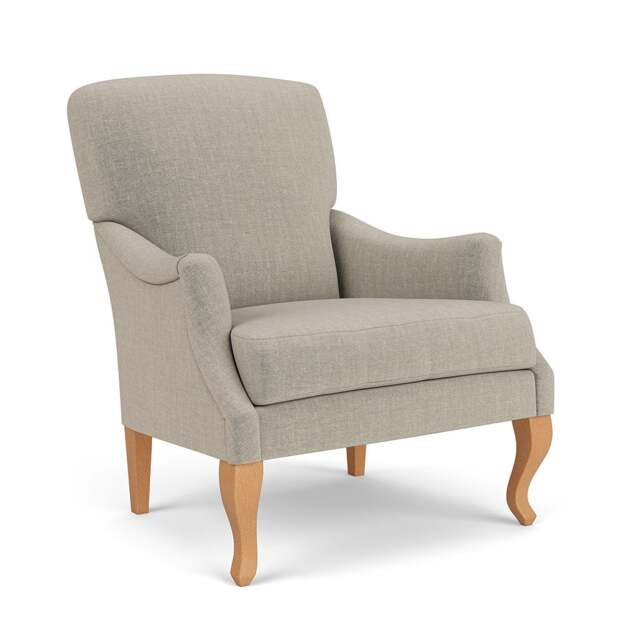Armchair - Natural - Eco Chenille - Elsie - The Cotswold Company - image 1
