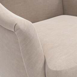 Armchair - Natural - Eco Chenille - Elsie - The Cotswold Company - thumbnail 4