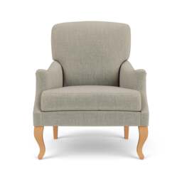 Armchair - Natural - Eco Chenille - Elsie - The Cotswold Company - thumbnail 2