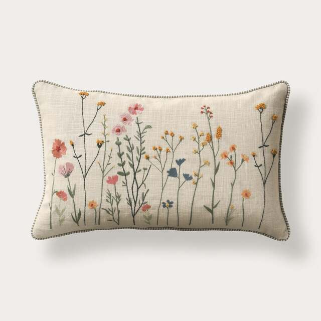 Floral Stems Cushion - Home Accessories - The Cotswold Company - image 1
