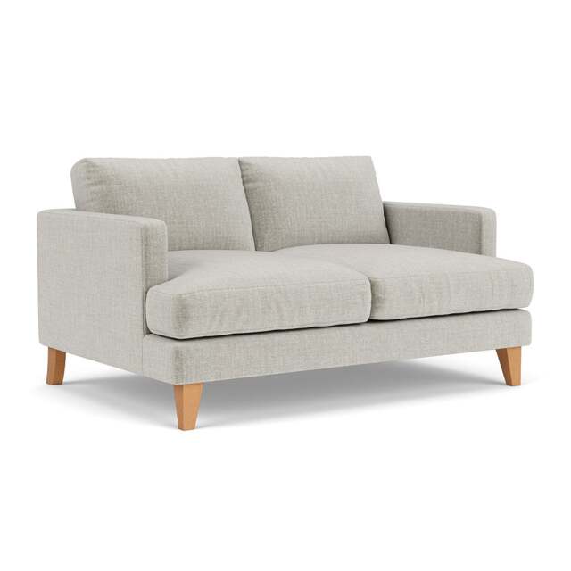 Large 2 Seater Sofa - Grey Mist - Eco Chenille - Jackson - The Cotswold Company - image 1