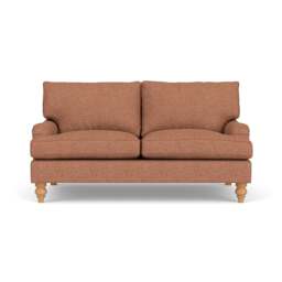 Large 2 Seater Sofa - Brick - Herringbone Weave - Morris - The Cotswold Company - thumbnail 2