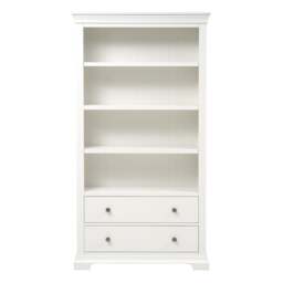 Chantilly Warm White Large Bookcase - The Cotswold Company - thumbnail 4