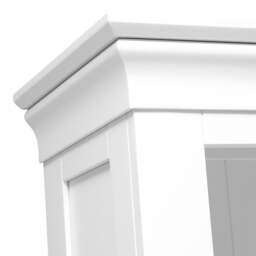 Chantilly Warm White Large Bookcase - The Cotswold Company - thumbnail 7