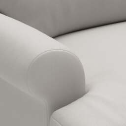 Armchair - Dove grey - House Linen Mix - Talbot - The Cotswold Company - thumbnail 5