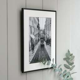 Fine Black Metal Photo Frame 8x10 - Home Accessories - The Cotswold Company