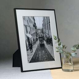 Fine Black Metal Photo Frame 8x10 - Home Accessories - The Cotswold Company - thumbnail 2