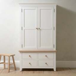Double Larder - Chester Pure White - The Cotswold Company - thumbnail 3