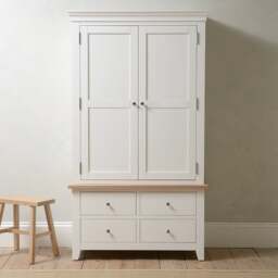 Double Larder - Chester Pure White - The Cotswold Company - thumbnail 4