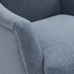 Armchair - Indigo - Rustic weave - Elsie - The Cotswold Company - thumbnail 4