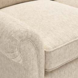 Armchair - Natural - Aquaclean Oxford - Osbourne - The Cotswold Company - thumbnail 5