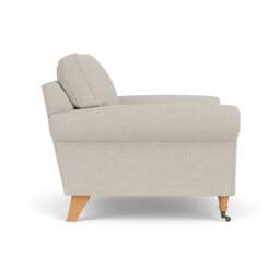 Armchair - Natural - Aquaclean Oxford - Osbourne - The Cotswold Company - thumbnail 3