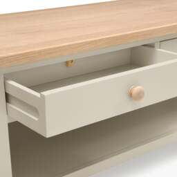 Coffee Table with Drawers - Chester Limestone - The Cotswold Company - thumbnail 6