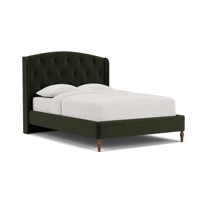 King Size Classic Bedstead - Moss - Eco Chenille - Gilmore - The Cotswold Company - image 1