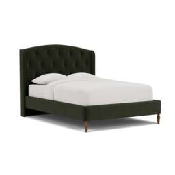 King Size Classic Bedstead - Moss - Eco Chenille - Gilmore - The Cotswold Company - thumbnail 1