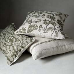 Madder Cutch and Co for The Cotswold Company Moss Cushion Bundle - Home Accessories - The Cotswold Company