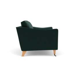 2 Seater Sofa - Lake - Matt Velvet - Robinson - The Cotswold Company - thumbnail 3