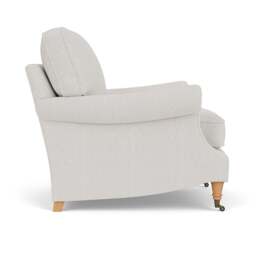 Armchair - Grey - Broadway Stripe - Taylor High Back - The Cotswold Company - thumbnail 3