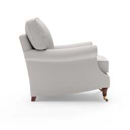 Armchair - Grey - Broadway Stripe - Taylor High Back - The Cotswold Company - thumbnail 7