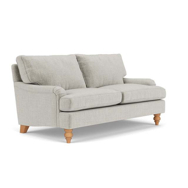 Large 2 Seater Sofa - Grey Mist - Eco Chenille - Morris - The Cotswold Company - image 1