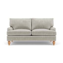 Large 2 Seater Sofa - Grey Mist - Eco Chenille - Morris - The Cotswold Company - thumbnail 2