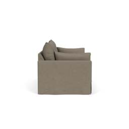 4 Seater Sofa - Mid Grey - House Linen Mix - Ashton - The Cotswold Company - thumbnail 3