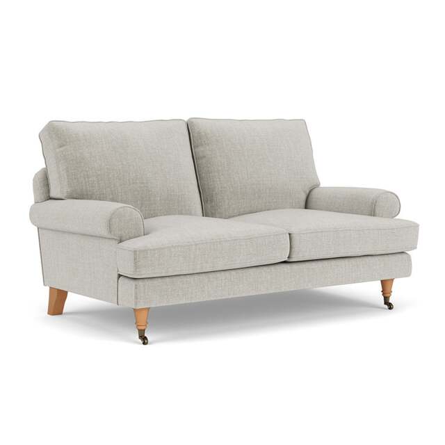 2 Seater Sofa - Grey Mist - Eco Chenille - Stewart - The Cotswold Company - image 1