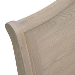 5ft King Size Sleigh Bed and 2 Bedside Table Set - Winchcombe Smoked Oak - The Cotswold Company - thumbnail 6