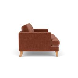 3 Seater Sofa - Cinnamon - Eco Chenille - Jackson - The Cotswold Company - thumbnail 3
