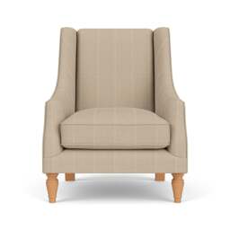 Armchair - Natural - Compton Stripe - Annie - The Cotswold Company - thumbnail 2