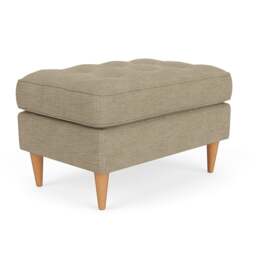 Foot Stool - Apple - Rustic Weave - Saxon Small - The Cotswold Company - thumbnail 1