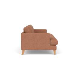 4 Seater Sofa - Brick - Herringbone Weave - Jackson - The Cotswold Company - thumbnail 3