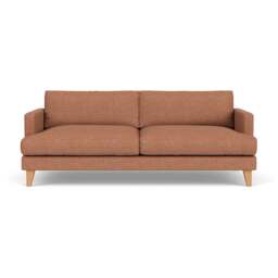 4 Seater Sofa - Brick - Herringbone Weave - Jackson - The Cotswold Company - thumbnail 2