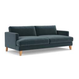 4 Seater Sofa - Night Sky - Matt Velvet - Jackson - The Cotswold Company