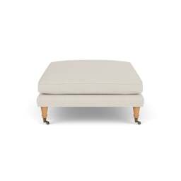 Foot Stool - Natural - Broadway Stripe - Taylor - The Cotswold Company - thumbnail 3