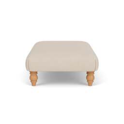 Foot Stool - Lily White - House Linen Mix - Clara - The Cotswold Company - thumbnail 3