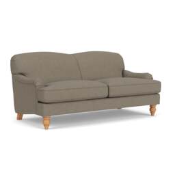 3 Seater Sofa - Mid Grey - House Linen Mix - Ashbee - The Cotswold Company
