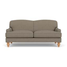 3 Seater Sofa - Mid Grey - House Linen Mix - Ashbee - The Cotswold Company - thumbnail 2